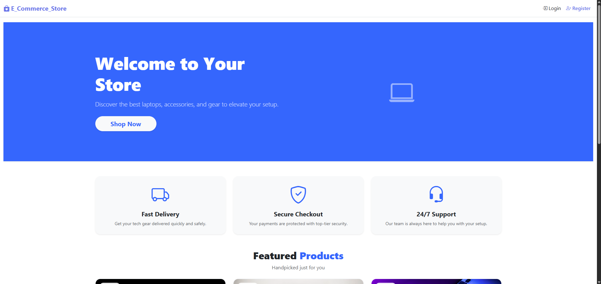 ECommerceStore - E-Commerce Platform